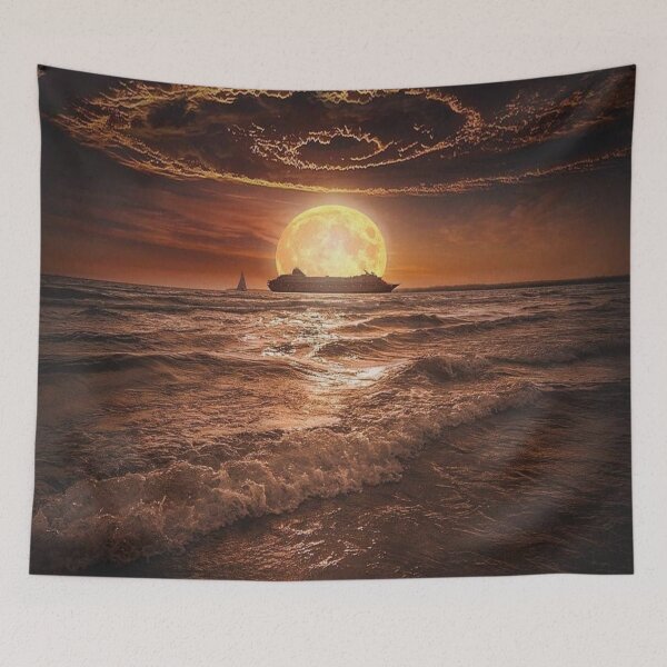 Item preview, Beautiful Magic Rising Moon in Canada  designed and sold by spotme.