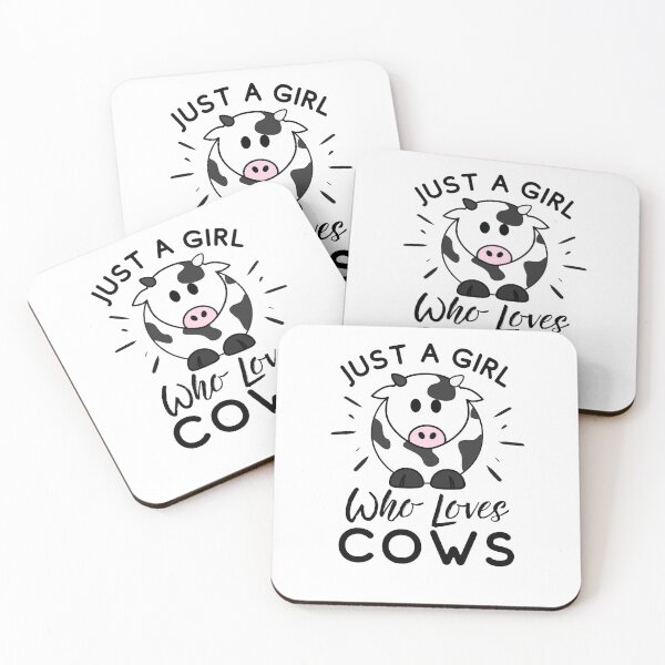 Item preview, Just A Girl Who Loves Cows Farmer Butcher Milk designed and sold by Emerg-Apparel.