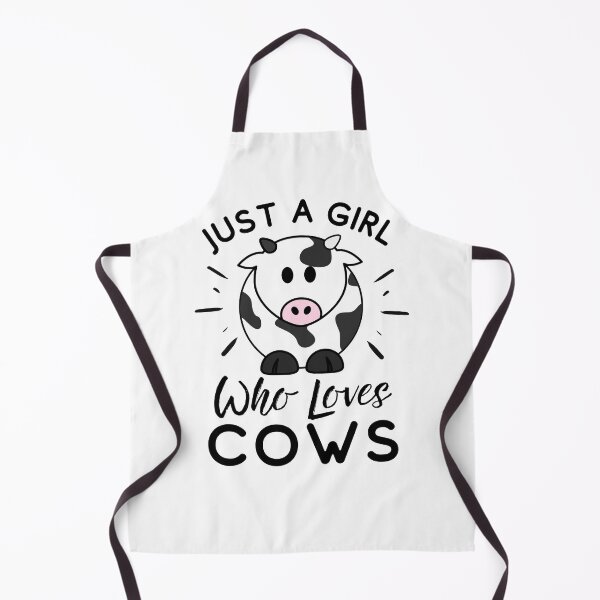 Item preview, Just A Girl Who Loves Cows Farmer Butcher Milk designed and sold by Emerg-Apparel.