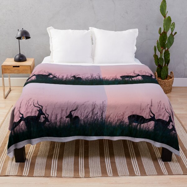 Item preview, impala in the violet light of the rising sun designed and sold by Ingo Gerlach.