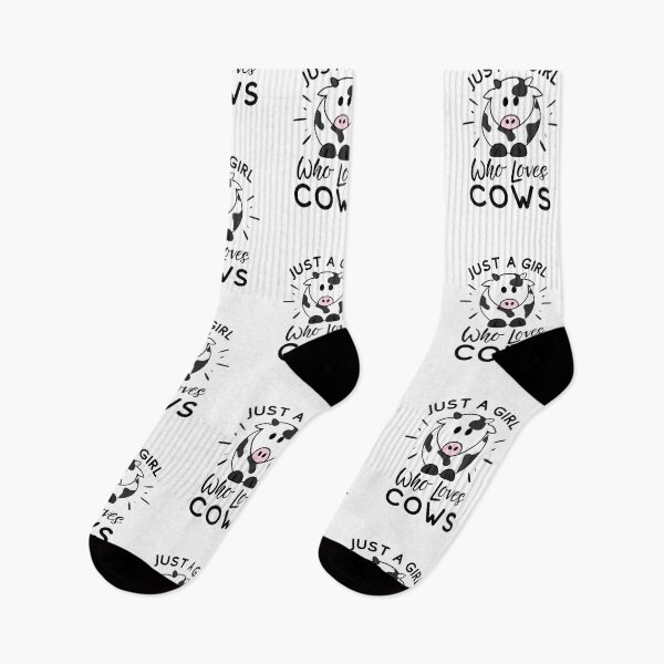 Item preview, Just A Girl Who Loves Cows Farmer Butcher Milk designed and sold by Emerg-Apparel.