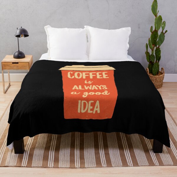 Item preview, Coffee Is Always A Good Idea designed and sold by OnepixArt.