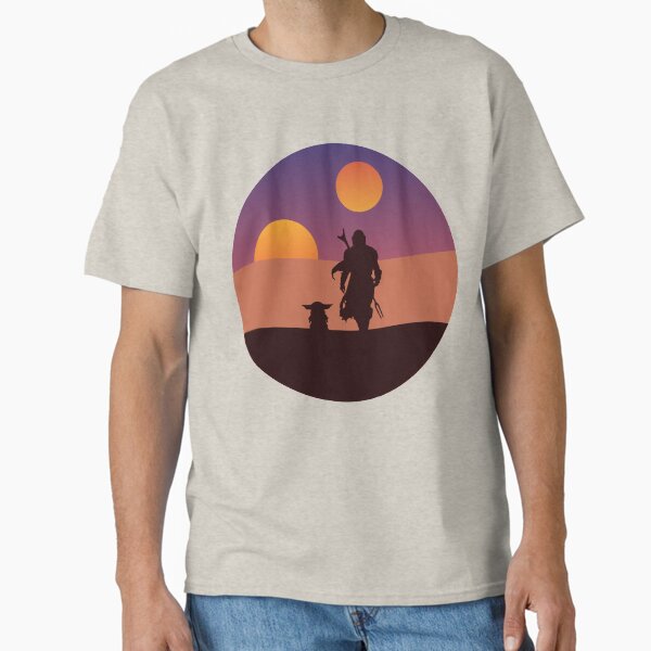 Vista previa del artículo con la obra «siluetas de tatooine», diseñado y vendido por Julegendju.