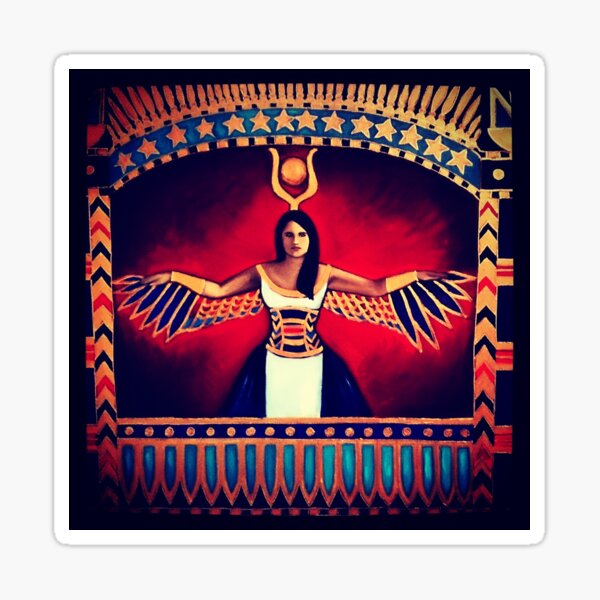 Vista previa del artículo con la obra «Diosa Isis», diseñado y vendido por Goddessart.