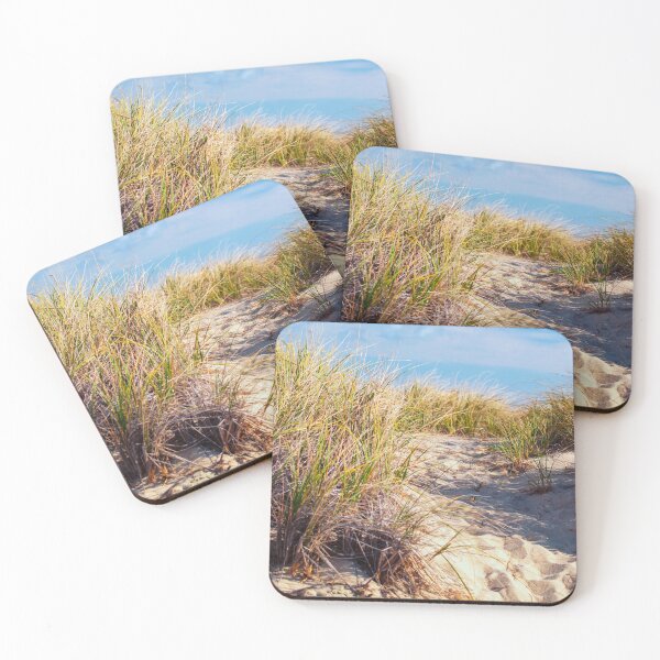 Item preview, Sea Grass and Sandy Footprints designed and sold by Ruth Curtis.