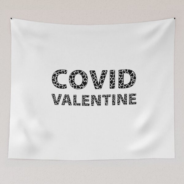 Item preview, Covid Valentine White designed and sold by DamaliePierre.