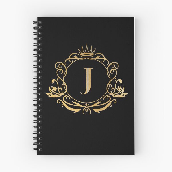 Aperçu de l'œuvre Monogramme lettre J - nom, emblème | or créée et vendue par rattob.