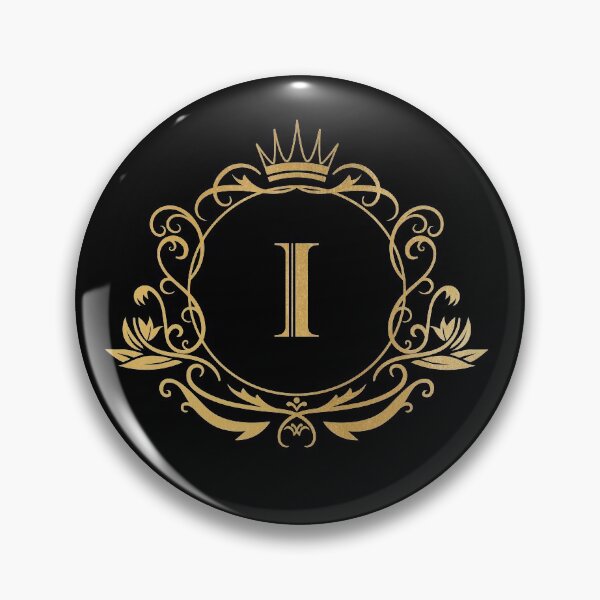 Artikelvorschau, Monogramm Buchstabe I - Namen, Emblem | Gold entworfen und verkauft von rattob.