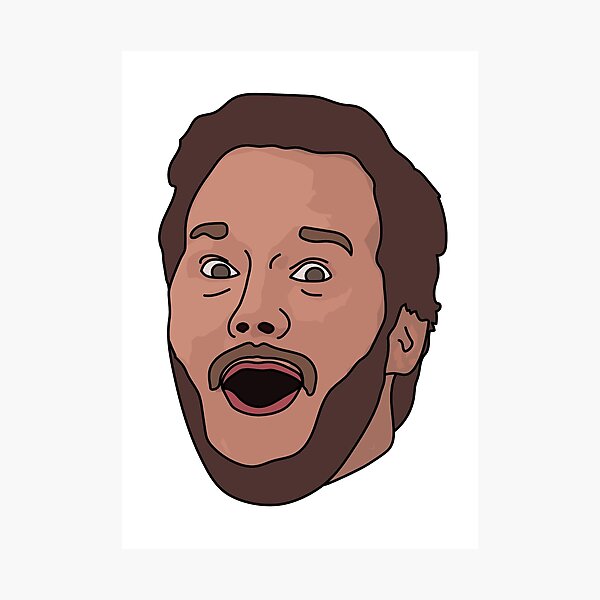 Item preview, Surprised Andy designed and sold by PopHeads.
