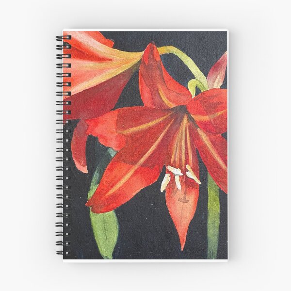 Item preview, Red Lily on Black designed and sold by suzywarestudio.