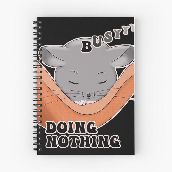 Item preview, Busy Doing Nothing Cute Chinchilla Pet Style designed and sold by onepiconetreat.