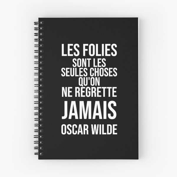 Item preview, The Follies - Oscar Wilde quote designed and sold by Philippe Derungs.
