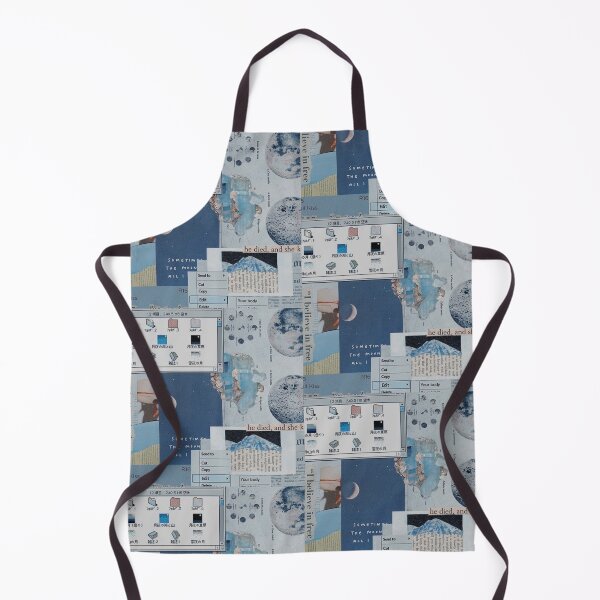 Item preview, Y2K blue aesthetic collage designed and sold by cloudy-moon.