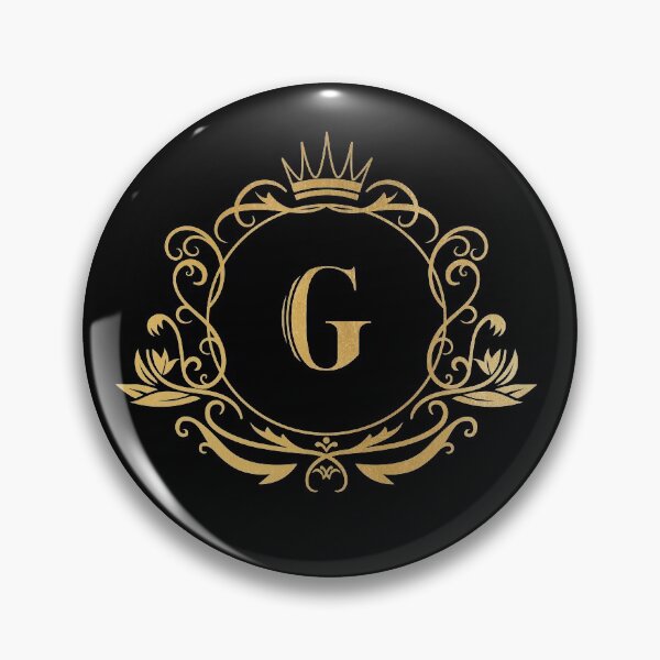Item preview, Monogram letter G - name, emblem | gold designed and sold by rattob.