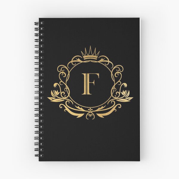 Item preview, Monogram letter F - name, emblem | gold designed and sold by rattob.