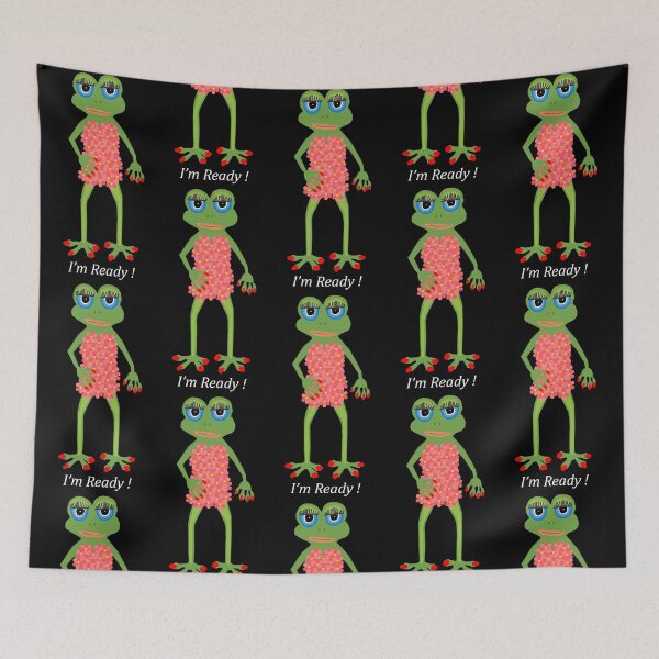 Item preview, Elegant Frog is Ready to Go! designed and sold by janraydesigns.