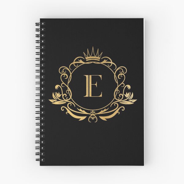 Item preview, Monogram letter E - name, emblem | gold designed and sold by rattob.