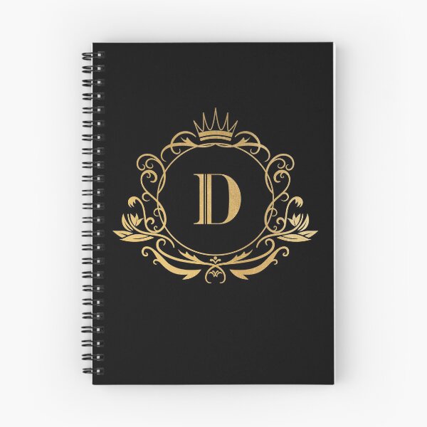 Item preview, Monogram letter D name, emblem | gold designed and sold by rattob.