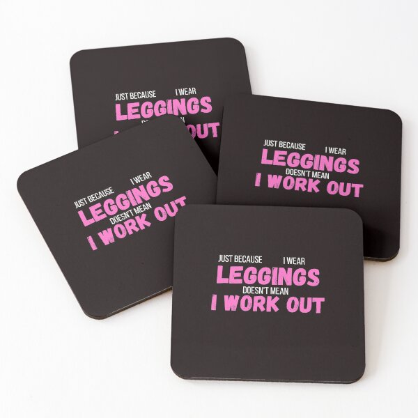 Item preview, leggings- I work out designed and sold by Lilaclown.