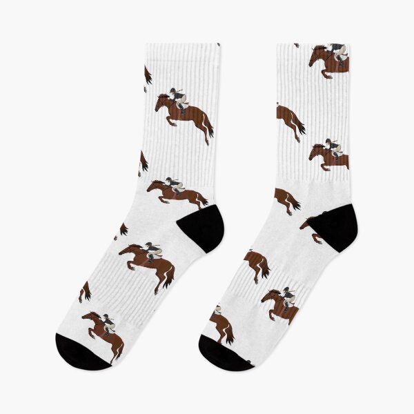 Item preview, Horse Riding Jumping Girl designed and sold by TheInkElephant.