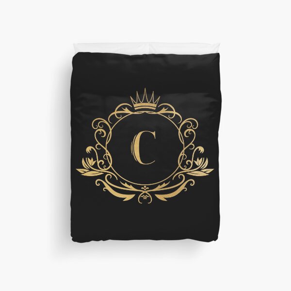 Item preview, Monogram letter C name, emblem | gold designed and sold by rattob.