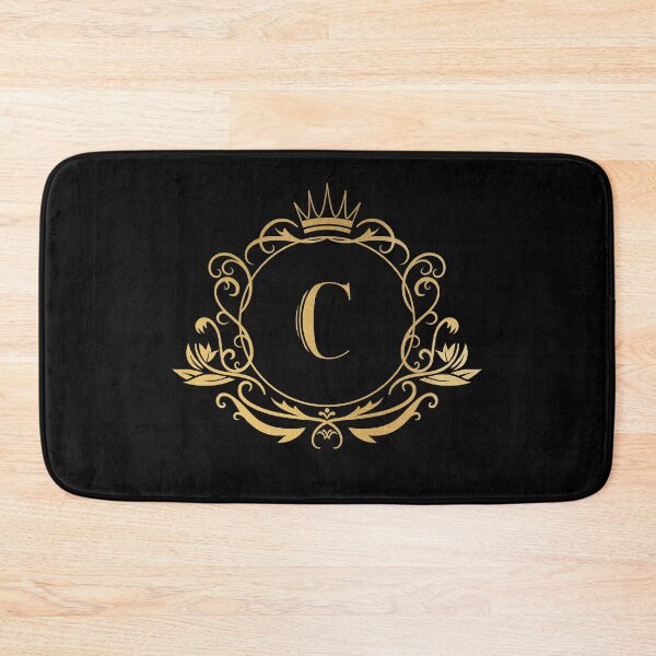 Item preview, Monogram letter C name, emblem | gold designed and sold by rattob.