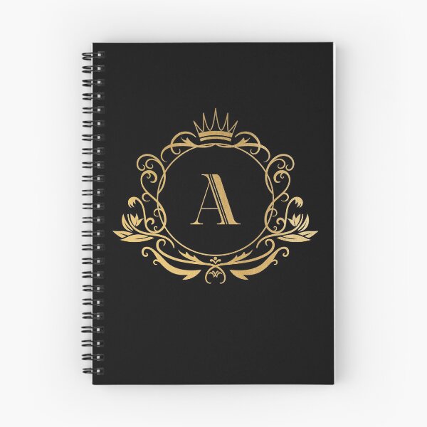 Item preview, Monogram letter A - name, emblem | gold designed and sold by rattob.