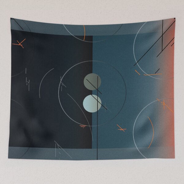 Item preview, Abstract Moons 4 designed and sold by On a colorful visual kind of day.