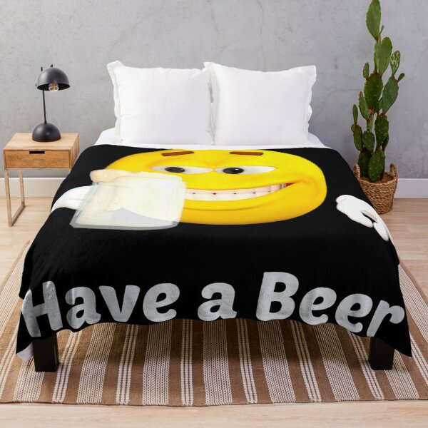 Item preview, Funny Have a Beer Emoticon designed and sold by Cute Designs Shop.