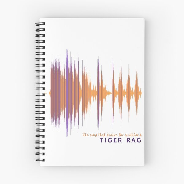 Item preview, Tiger Rag sound waves art designed and sold by artanddesignK.