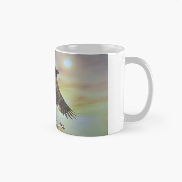 Item preview, Golden Eagle Motivational Self Reliant Soaring Fly designed and sold by Stephanie Laird.