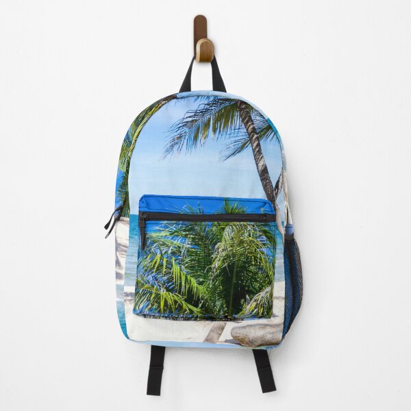 Item preview, beach and Palm tree summer vacation designed and sold by Piosenka Art.