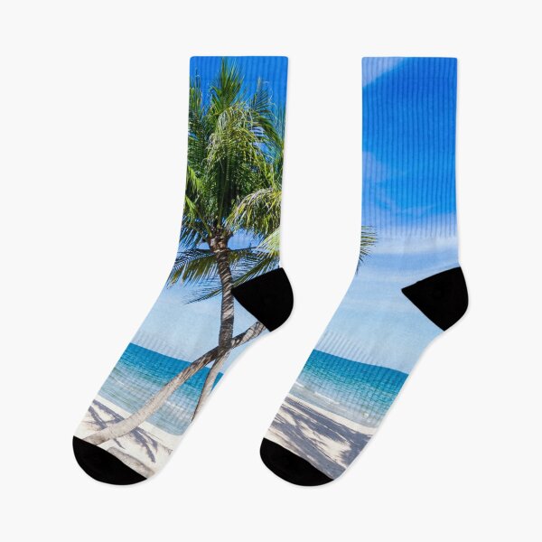 Item preview, beach and Palm tree summer vacation designed and sold by Piosenka Art.