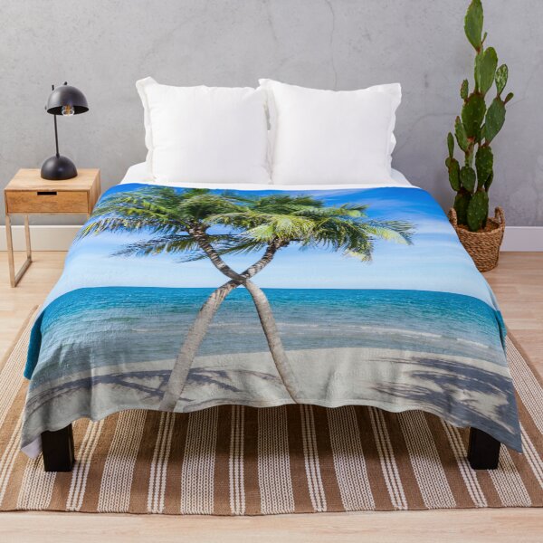 Item preview, beach and Palm tree summer vacation designed and sold by Piosenka Art.