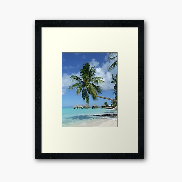Item preview, tahiti palm and bungalous designed and sold by fluidstack.