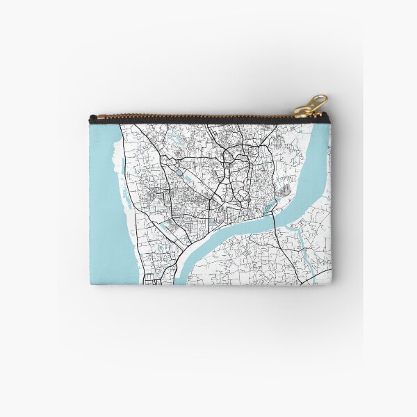 Item preview, Chattogram City Map of Bangladesh - Circle designed and sold by deMAP.