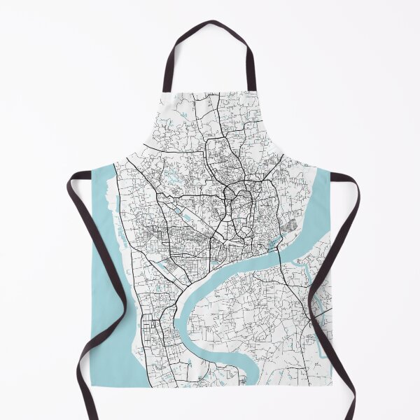 Item preview, Chattogram City Map of Bangladesh - Circle designed and sold by deMAP.