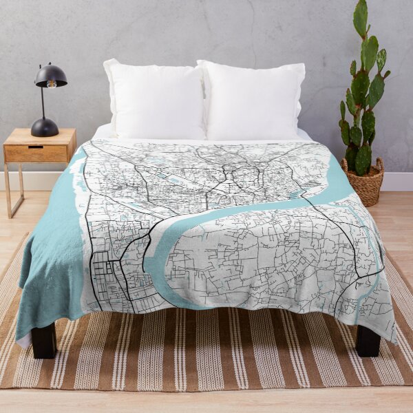 Item preview, Chattogram City Map of Bangladesh - Circle designed and sold by deMAP.