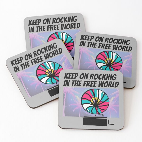 Item preview, Retro - Rockin in the free world designed and sold by artiepants.