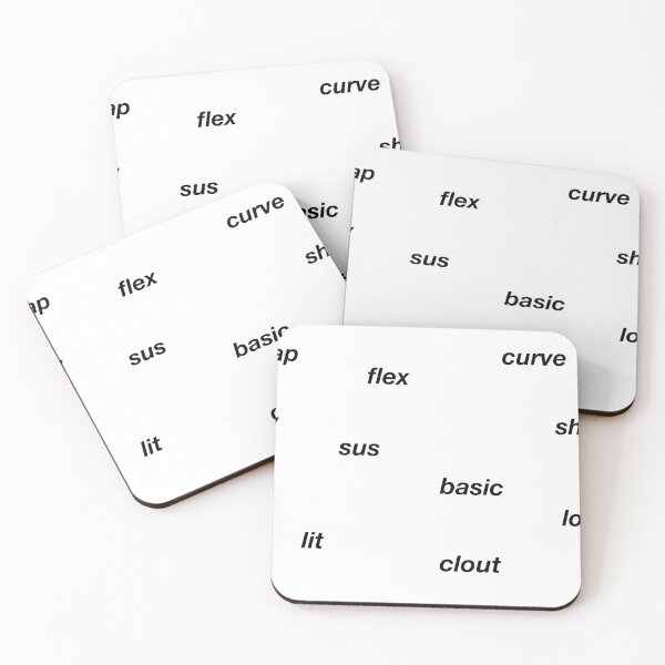 Item preview, Slang sticker pack Plain designed and sold by kotdesign.