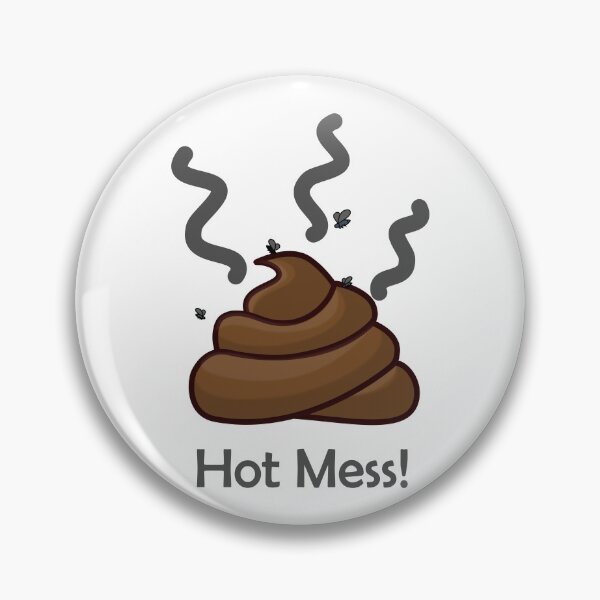 Item preview, Hot Mess Poop Emoji with flies! designed and sold by Apartment12.