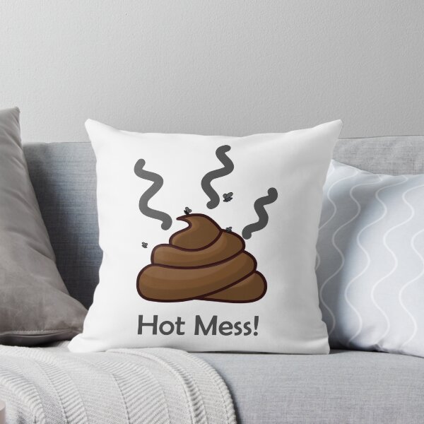 Item preview, Hot Mess Poop Emoji with flies! designed and sold by Apartment12.