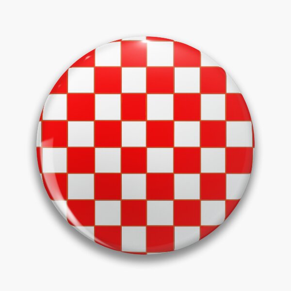 Aperçu de l'œuvre Motif damier rouge créée et vendue par TheDoggoDraws.