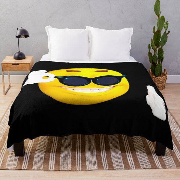 Item preview, Funny Cool Guy in Sunglasses Emoticon Thumbs Up designed and sold by Cute Designs Shop.