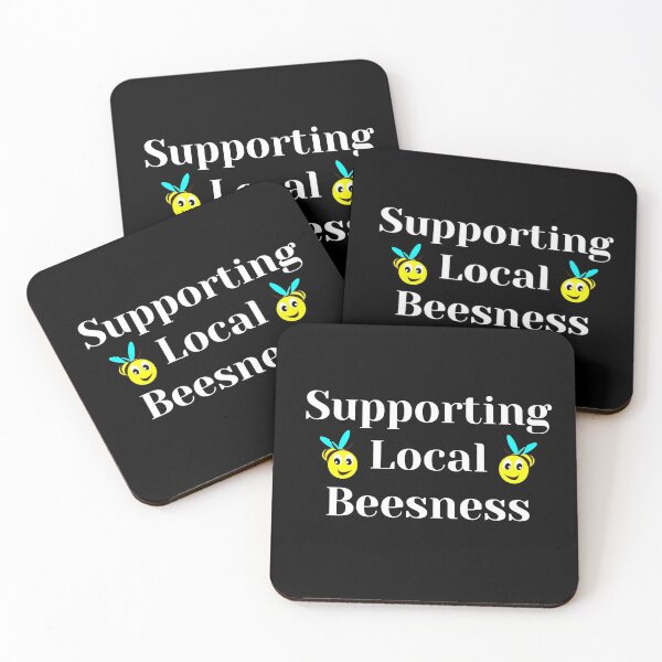 Item preview, SUPPORTING LOCAL BESSNESS - SUPPORT BUSINESS BEES  designed and sold by Awesome &  Affordable.