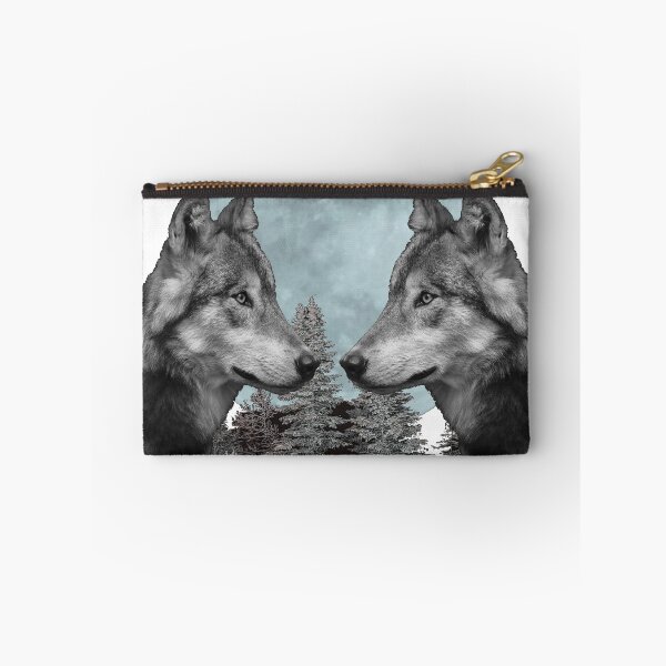 Item preview, wolf with moon tshirt designed and sold by bouaabila.