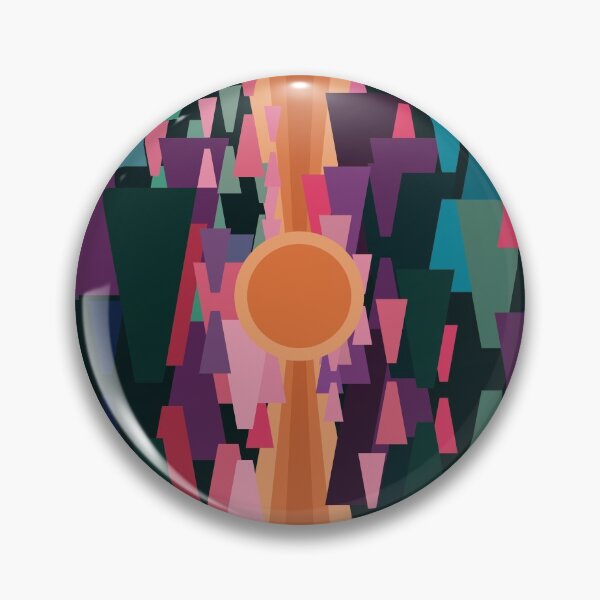 Item preview, Abstract composition - pink sunset designed and sold by korasi.