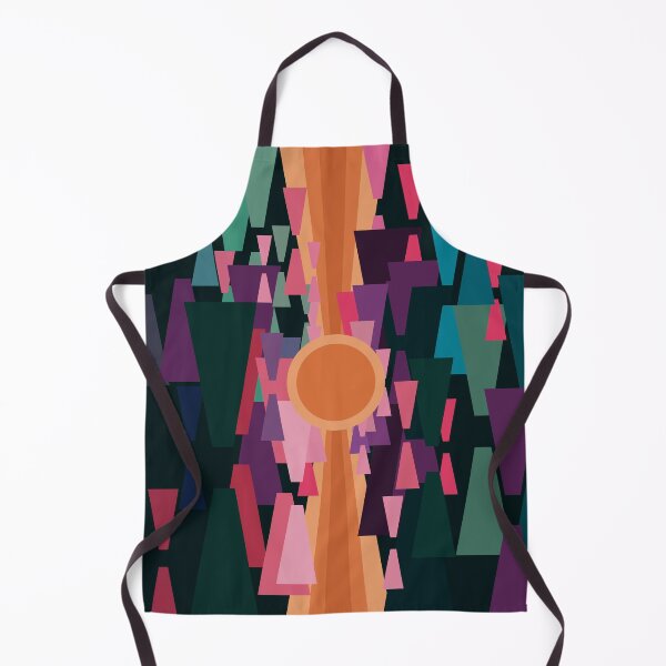 Item preview, Abstract composition - pink sunset designed and sold by korasi.