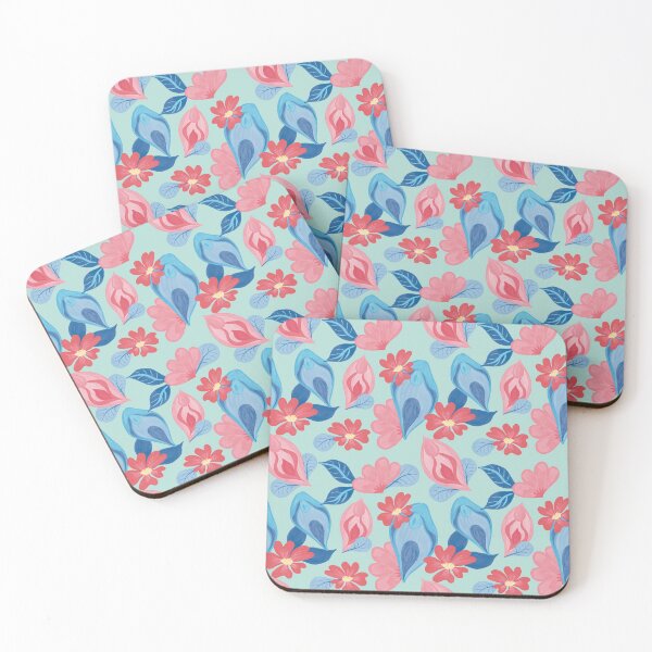 Item preview, Vulva flower pattern designed and sold by berlinsisters.