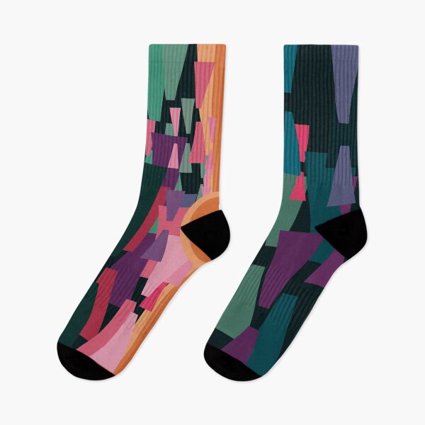 Item preview, Abstract composition - pink sunset designed and sold by korasi.